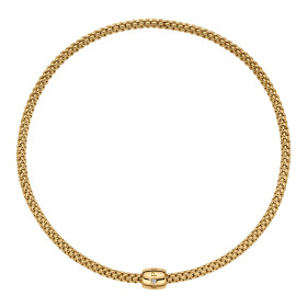 Gelbgold, Halsschmuck, FOPE Solo Flex'it Halskette, Ref: 62606CX_BB_G_XXX_040