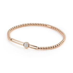 Armschmuck, Roségold, Al Coro Stretchy Armband A353R