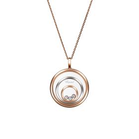 Weißgold, Halsschmuck, Chopard Happy Spirit Anhänger 798232-9001