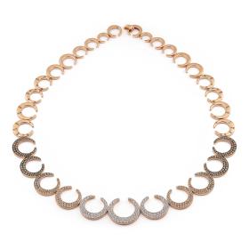 Al Coro Mezzaluna Collier NC8357BWR