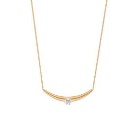 Gelbgold, Halsschmuck, Schaffrath LA LUNA Collier 114_2N288_025_GW