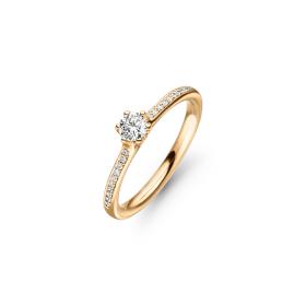 Ringe, Roségold, Henrich & Denzel Diva Solitärring RS006.02000