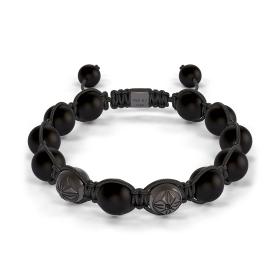 Weißgold, Armschmuck, Shamballa Jewels Braided Armband D175278-L