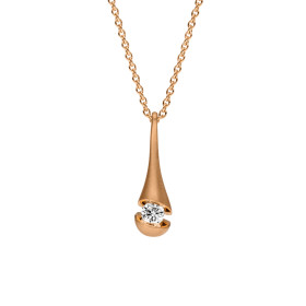 Roségold, Halsschmuck, Schaffrath CALLA Collier, Ref: 754_CALD3_24_RW