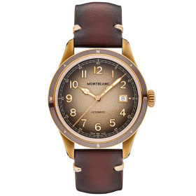 Damen- und Herrenuhr, Montblanc 1858 Automatic Date 0 Oxygen MB134339