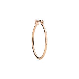 Ohrringe, Roségold, DoDo Creole Essentials DHA6000-HOOPL-0009R