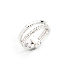 Weißgold, Ringe, Pomellato Pomellato Together Ring, Ref: PAC0100O2WHRDB000