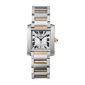 Unisex, Cartier Tank Française W51005Q4