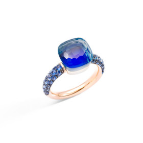 Roségold, Ringe, Pomellato Nudo Classic Ring, Ref: PAB9040O6BKRZALTL_59