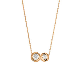 Roségold, Halsschmuck, Schaffrath CALLA Collier, Ref: 754_CABO2_45_RW
