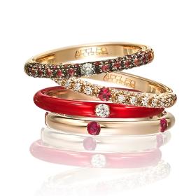 Ringe, Adolfo Courrier Collection PopJewels Rosetto Adolfo-Courrier-Rosetto