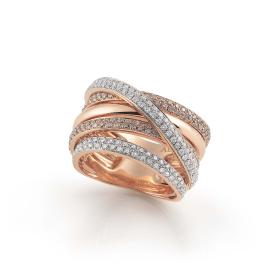 Ringe, Roségold, Al Coro Serenata Ring NR9862R