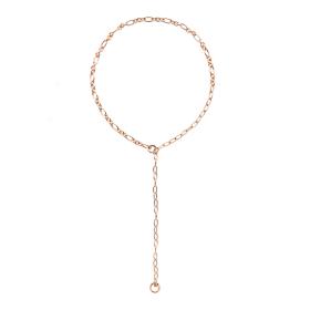 Silber rot/rosé-vergoldet, Halsschmuck, DoDo Halskette Essentials DCC3004-ESSEN-00RAG