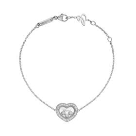 Weißgold, Armschmuck, Chopard Happy Diamonds Icons Armband 85A611-1201