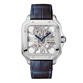 Herrenuhr, Cartier Santos de skelettiert WHSA0015