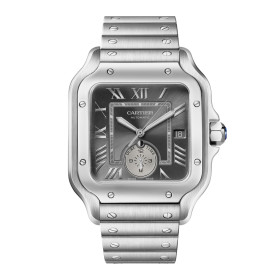 Damen- und Herrenuhr, Cartier Santos de Cartier, Ref: WSSA0076