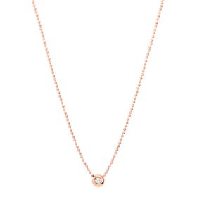 Roségold, Halsschmuck, DoDo Collier Bollicine DCC1002-BOLLI-DB09R