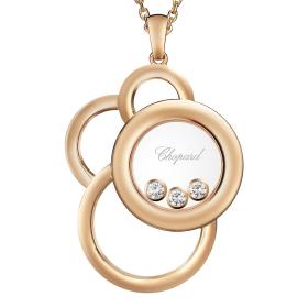 Halsschmuck, Roségold, Chopard Happy Dreams Halskette mit Anhänger 799769-5001