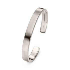         Weißgold, Armschmuck, IsabelleFa Armreif "Flix.Flex Eckig 9" 02131/09/69-MEN-GRA