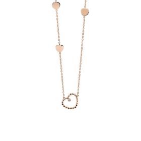 Roségold, Halsschmuck, Al Coro Palladio Collier C237R