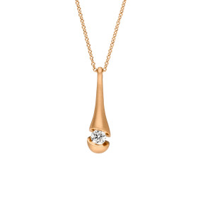 Roségold, Halsschmuck, Schaffrath CALLA Collier, Ref: 754_CALD3_18_RW