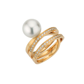 Gelbgold, Ringe, Gellner Wave Ring, Ref: 5-23455-02