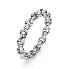 Weißgold, Armschmuck, IsabelleFa Armband "ChaCha 11" 04111-20BKL-WG