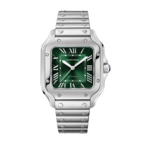 Damen- und Herrenuhr, Cartier Santos de Cartier WSSA0061