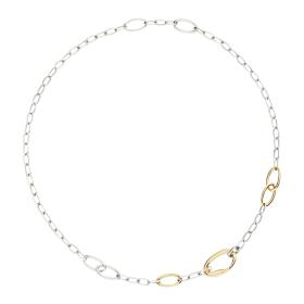 Silber gelb-vergoldet, Halsschmuck, DoDo Halskette Essentials DCC5005-ESSEN-00YAG