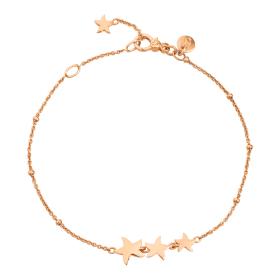 Roségold, Armschmuck, DoDo Armband Stellina DBC1005-STAR4-0009R