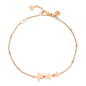 Armschmuck, Roségold, DoDo Armband Stellina DBC1005-STAR4-0009R