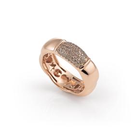 Roségold, Ringe, Al Coro La Piazza Ring NR824BR