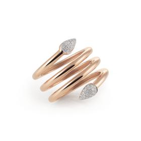 Roségold, Ringe, Al Coro Goccia Ring NR529WR