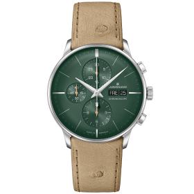 Herrenuhr, Junghans Meister Chronoscope - englisches Datum 27/4222.03