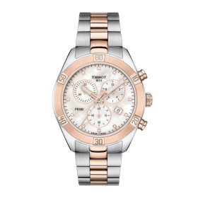 Damenuhr, Tissot PR 100 Sport Chic Chronograph, Ref: T101.917.22.116.00