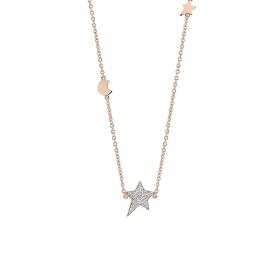 Roségold, Halsschmuck, Al Coro Palladio Collier C230R