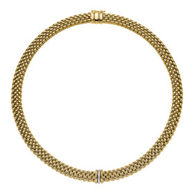         Gelbgold, Halsschmuck, FOPE Panorama Collier 58712CX_BB_G_GBG_042