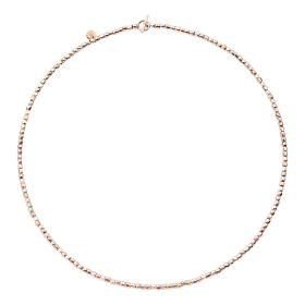 Silber, Halsschmuck, DoDo Halskette Mini-Granelli DCC0002-GRANX-G9AMX