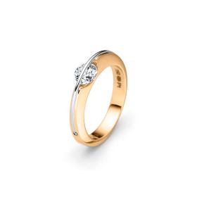 Gelbgold, Ringe, Schaffrath LIBERTÉ Diamantring 118_L1001_50_GW