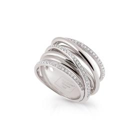 Ringe, Weißgold, Al Coro Serenata Ring R6405W