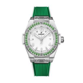 Damenuhr, Hublot Big Bang One Click Joyful Steel Apple Green  485.SG.2210.RX.1222