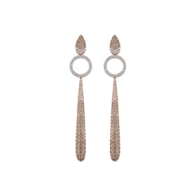 Weißgold, Ohrringe, Al Coro Dolce Vita Ohrringe E2188BDR