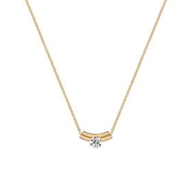 Gelbgold, Halsschmuck, Schaffrath LA LUNA Collier 114_2N286_025_GW