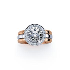 Weißgold, Ringe, Noor Exclusive Ring 30284-139-W8