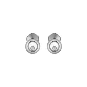 Ohrringe, Weißgold, Chopard Happy Diamonds Icons Ohrstecker 83A017-1001