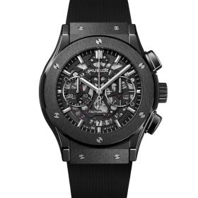 Herrenuhr, Hublot Classic Fusion Aerofusion Black Magic 525.CM.0170.RX