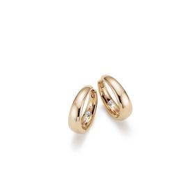 Roségold, Ohrringe, Noor Exclusive Creolen 30767-090-R7