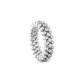 Weißgold, Ringe, Serafino Consoli Brevetto Multi-Size Ring, Ref: RMS 3M2 WG WD