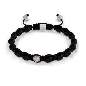 Weißgold, Armschmuck, Shamballa Jewels Braided Armband D100034-M