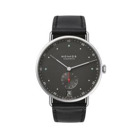 Herrenuhr, NOMOS Glashütte Metro 38 Datum stadtschwarz 1103